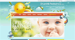 Desktop Screenshot of drumhillpediatrics.com